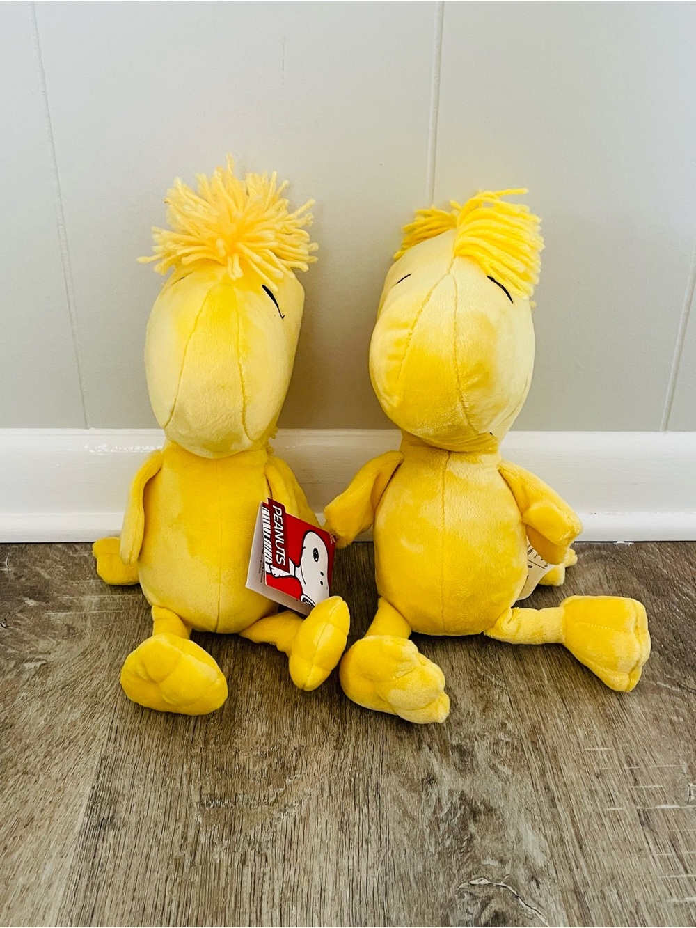 Peanuts Yellow Woodstock Duo Plush Set